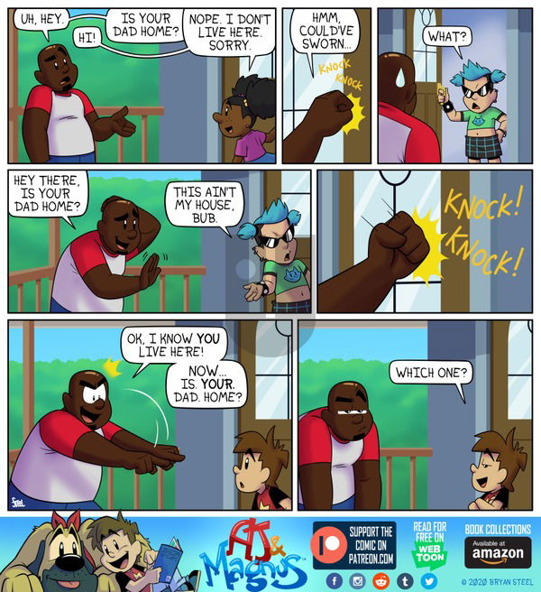 AJ and Magnus on Sunday September 20, 2020 Comic Strip