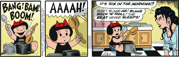 Nancy on Thursday June 30, 2016 Comic Strip