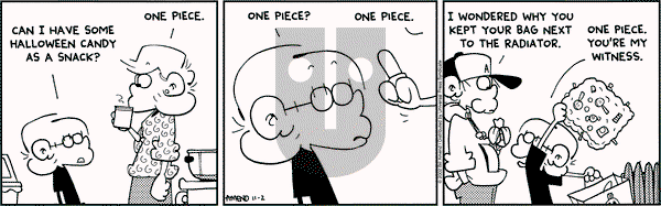 FoxTrot on Thursday August 7, 2003 Comic Strip