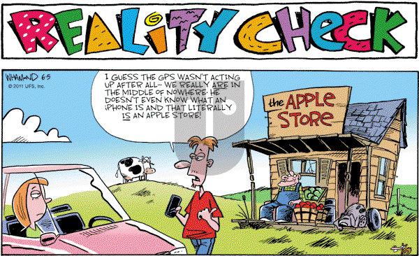 Reality Check on Sunday June 5, 2011 Comic Strip