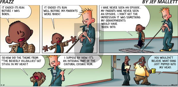 Frazz on Sunday April 10, 2016 Comic Strip
