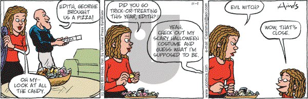 Cleats - Tuesday November 1, 2005 Comic Strip