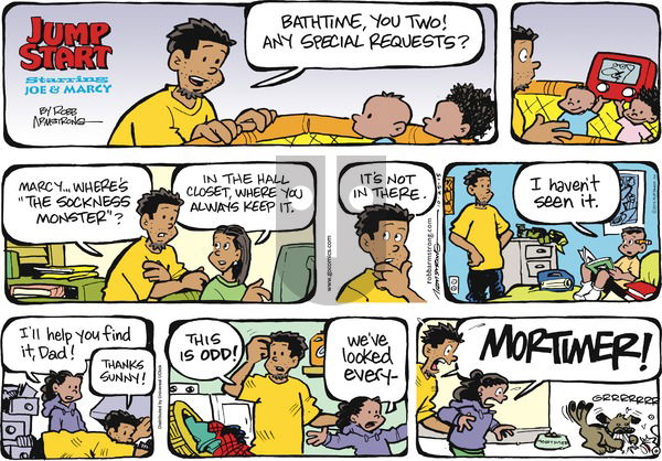 JumpStart on Sunday October 25, 2015 Comic Strip