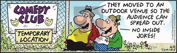 Frank and Ernest on Monday June 8, 2020 Comic Strip