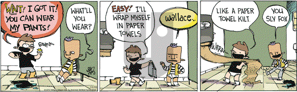 Wallace the Brave on Friday November 15, 2019 Comic Strip