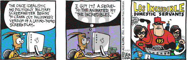 La Cucaracha on Monday January 17, 2005 Comic Strip