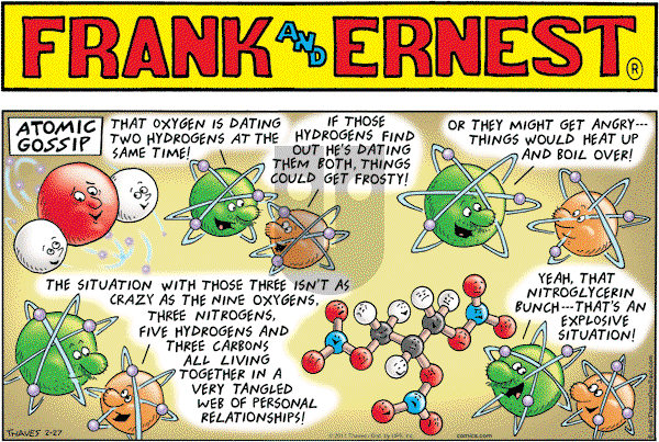 Frank and Ernest on Sunday February 27, 2011 Comic Strip