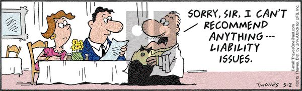Frank and Ernest on Saturday May 2, 2015 Comic Strip