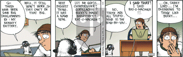 Get Fuzzy on Monday April 20, 2009 Comic Strip