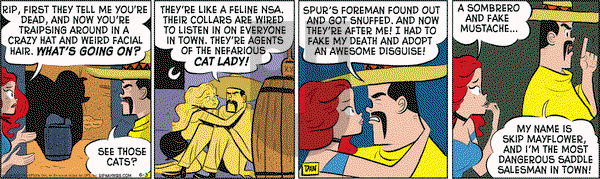 Rip Haywire on Tuesday June 3, 2014 Comic Strip