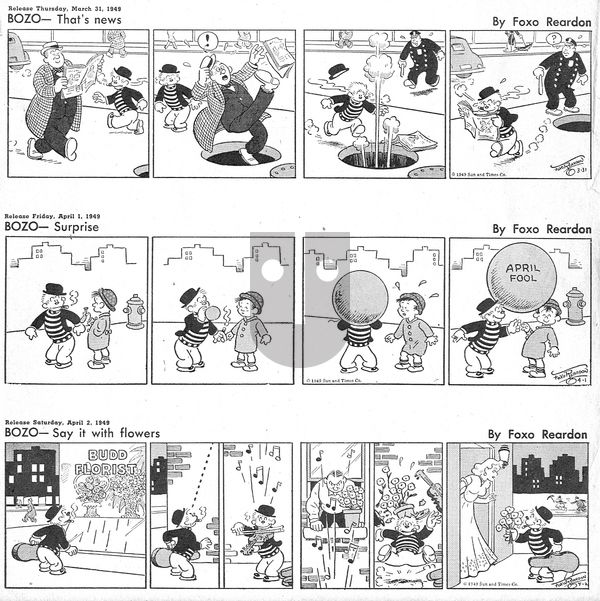 Bozo - Thursday February 22, 2024 Comic Strip