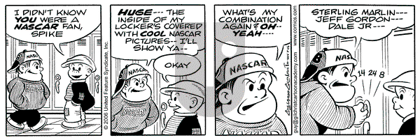 Nancy on Tuesday November 7, 2006 Comic Strip