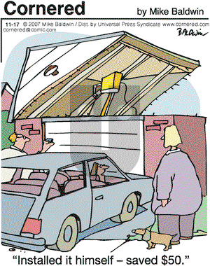 Cornered on Saturday November 17, 2007 Comic Strip