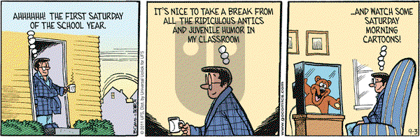 Grand Avenue on Saturday September 3, 2011 Comic Strip