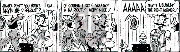 Rose is Rose on Tuesday January 4, 2000 Comic Strip