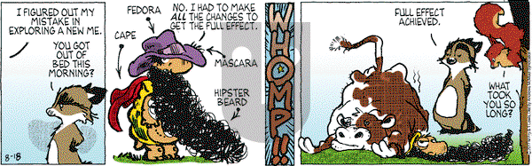 Over the Hedge on Friday August 18, 2017 Comic Strip