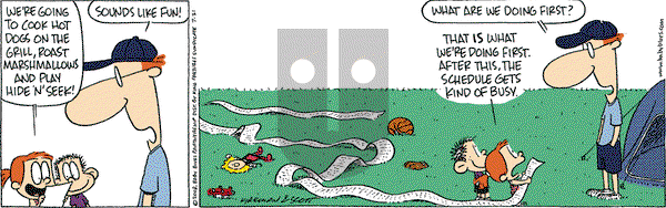 Baby Blues on Thursday July 31, 2008 Comic Strip