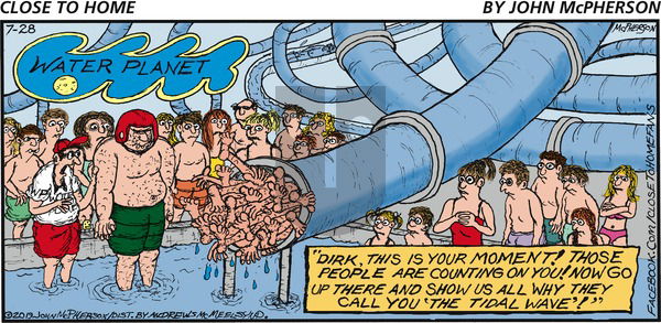 Close to Home on Sunday July 28, 2019 Comic Strip