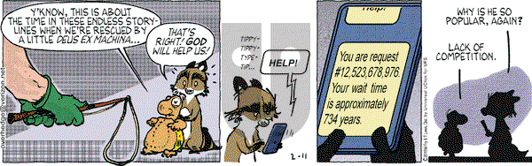 Over the Hedge on Wednesday February 11, 2015 Comic Strip