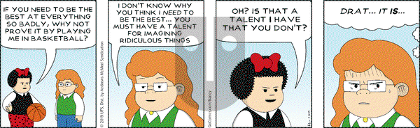 Nancy on Saturday April 20, 2019 Comic Strip