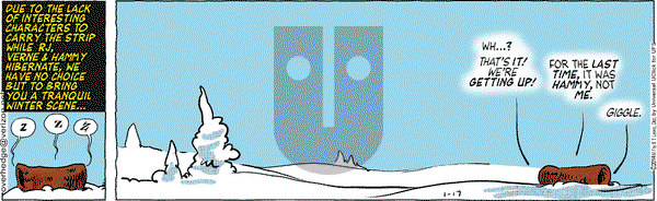 Over the Hedge on Friday January 17, 2014 Comic Strip