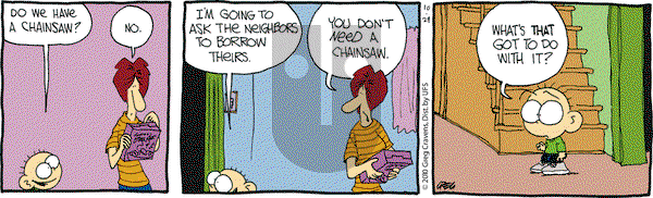 The Buckets on Friday October 29, 2010 Comic Strip