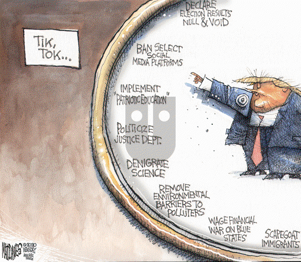 Matt Davies on Monday September 21, 2020 Comic Strip