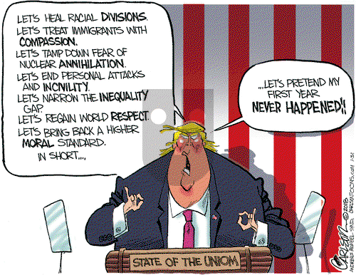 Stuart Carlson on Wednesday January 31, 2018 Comic Strip