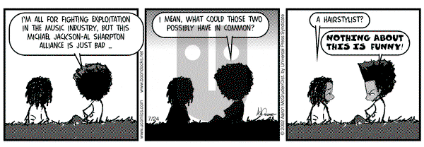 The Boondocks on Friday September 6, 2002 Comic Strip