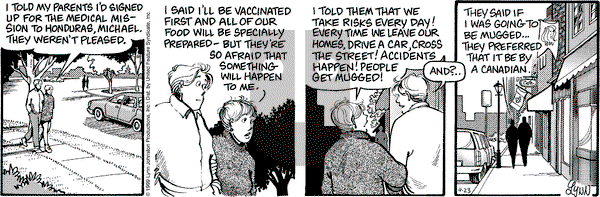 For Better or For Worse on Friday April 23, 1999 Comic Strip
