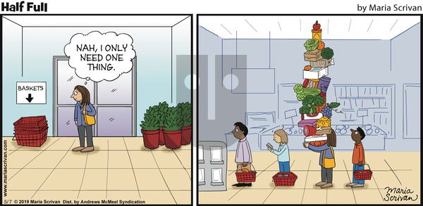 Half Full - Sunday May 7, 2023 Comic Strip