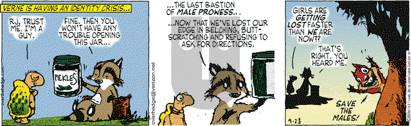 Over the Hedge on Monday September 28, 2009 Comic Strip
