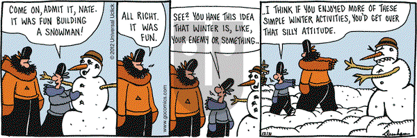 Overboard on Monday December 31, 2012 Comic Strip