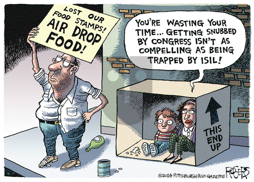 Rob Rogers on Friday August 15, 2014 Comic Strip