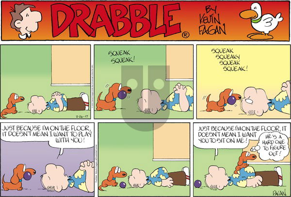 Drabble on Sunday February 26, 2017 Comic Strip