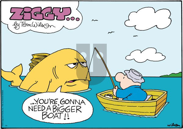 Ziggy on Sunday July 5, 2020 Comic Strip