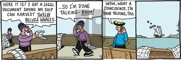 Overboard on Thursday October 7, 2021 Comic Strip