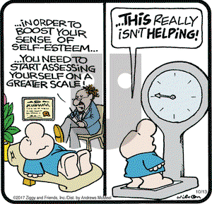 Ziggy on Friday October 13, 2017 Comic Strip