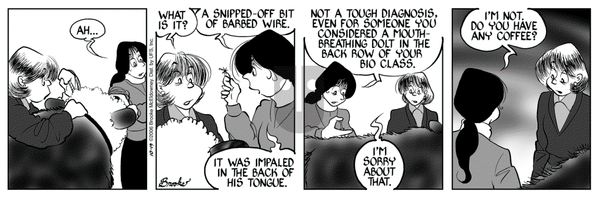 9 Chickweed Lane - Thursday October 19, 2006 Comic Strip