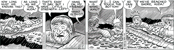 Alley Oop on Saturday April 17, 1999 Comic Strip
