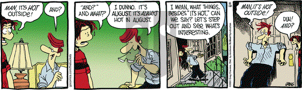 The Buckets on Tuesday August 18, 2020 Comic Strip