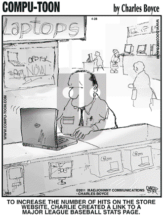Compu-toon on Thursday April 28, 2011 Comic Strip