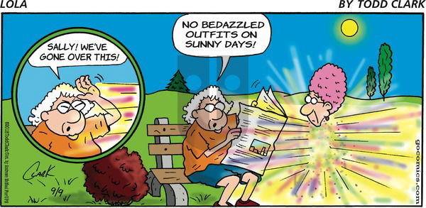Lola on Sunday September 9, 2018 Comic Strip