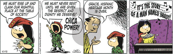 Baldo on Wednesday October 15, 2003 Comic Strip