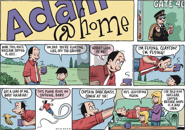 Adam@Home on Sunday March 25, 2018 Comic Strip