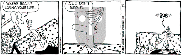 The Buckets on Wednesday September 5, 2001 Comic Strip