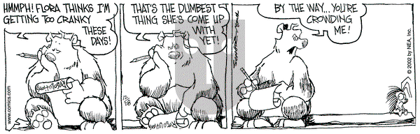 The Grizzwells on Saturday December 28, 2002 Comic Strip