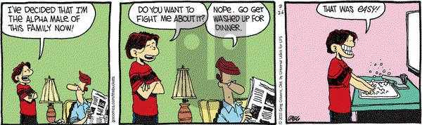 The Buckets on Tuesday February 26, 2013 Comic Strip