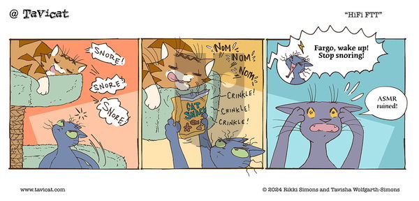 @Tavicat on Wednesday November 13, 2024 Comic Strip