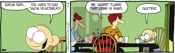 The Buckets on Thursday September 3, 2009 Comic Strip